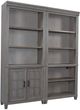 aspenhome® Caraway Aged Slate Bookcase Wall-0