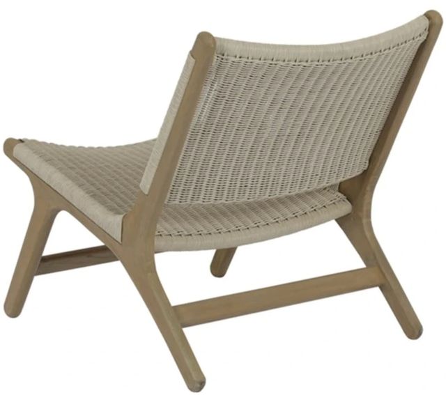 Sunset West Sedona Weathered Natural Materials/Wooden Outdoor Accent Chair-2