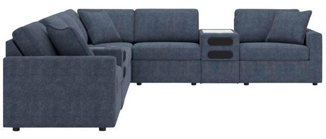 Signature Design by Ashley® Modmax 8-Piece Ink Modular Sectional with Audio Consoles-1