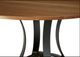Artisan & Post by Vaughan-Bassett Crafted Cherry Dining by Ben & Erin Napier Medium Cherry 60" Round Table with Black Base-2