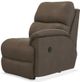 La-Z-Boy® Trouper Mink La-Z-Time® Left-Arm Sitting Recliner-1