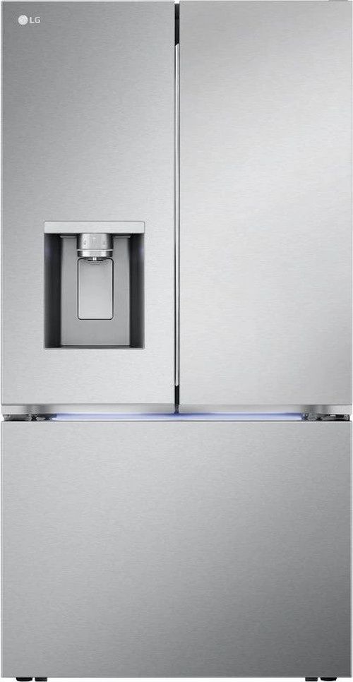 LG 36 in. 30.7 Cu. Ft. PrintProof™ Stainless Steel French Door Refrigerator -0