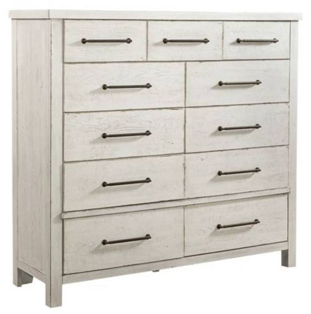 Liberty Furniture Modern Farmhouse Flea Market White Chesser-0