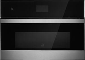 front view of the JennAir® NOIR™ 27" Stainless Steel Built In Microwave