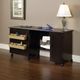 Sauder® Select Cinnamon Cherry Easy Rolling Sewing and Craft Table/Cart-2