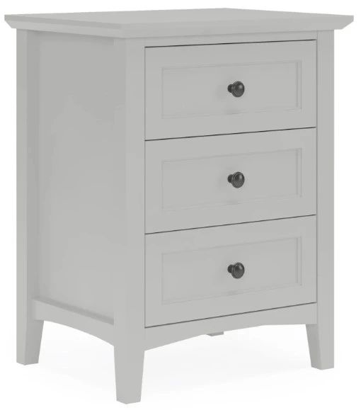Modus Furniture Grace Elephant Gray Nightstand-0