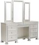 Mazin Furniture Bevelle Silver Vanity Table-0
