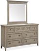 Magnussen Home® Paxton Place Dovetail Grey Landscape Mirror-5
