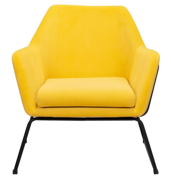 Zuo® Modern Jose Yellow Accent Chair-0