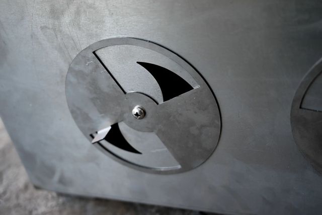 Hasty Bake Roughneck Barrel Corten Steel Smoker-2
