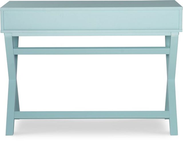 Linon Penney Pastel Turquoise Writing Table -2