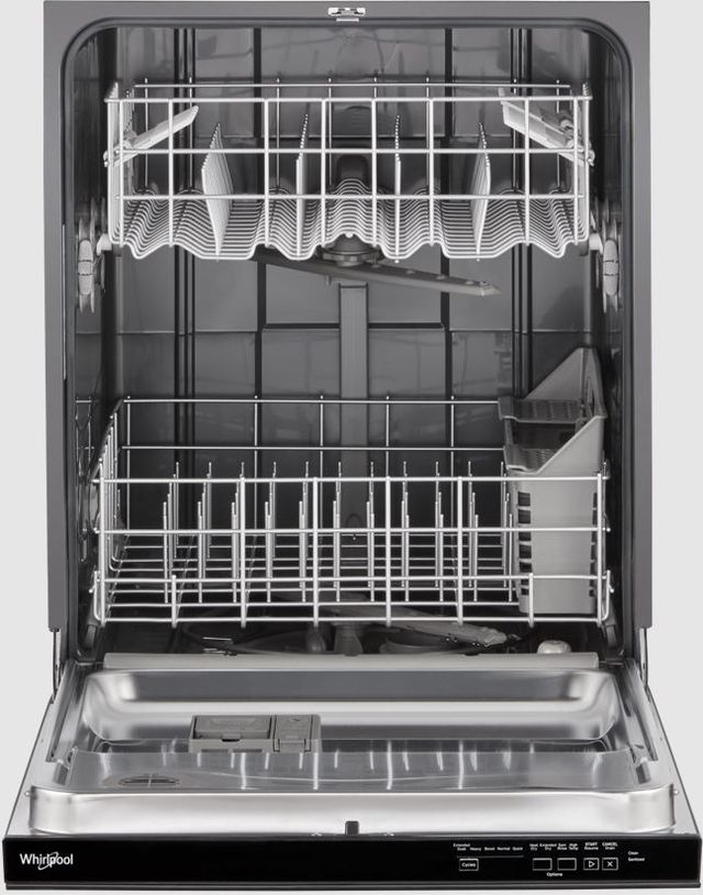 Whirlpool® 24" Black Built In Dishwasher-1