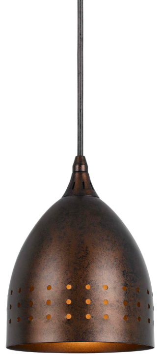 Cal® Lighting & Accessories Uni Pack Rust Pendant-0