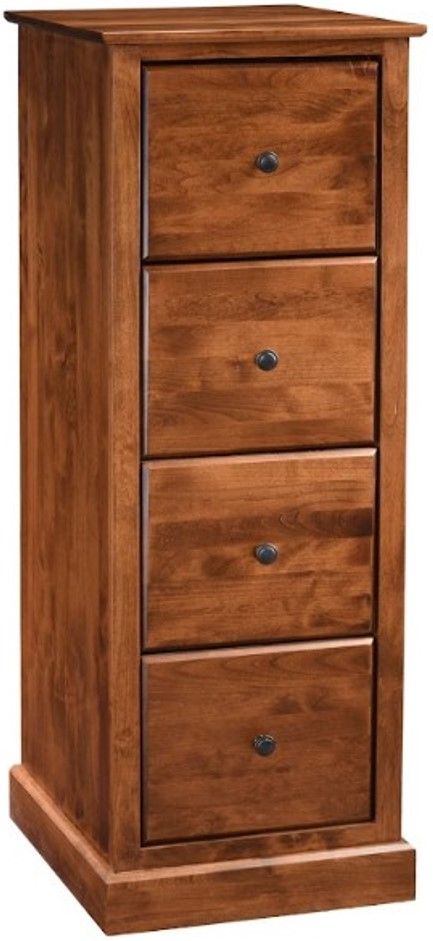 Archbold Furniture Customizable 4-Drawer Vertical File-0