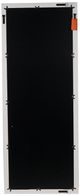 A & B Home Distressed White Floor Mirror-1
