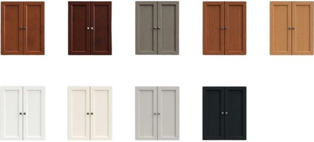 Whittier Wood® Furniture Customizable McKenzie 48" Wide Cabinet-3