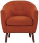 Homelegance® Lucille Orange Accent Chair-2