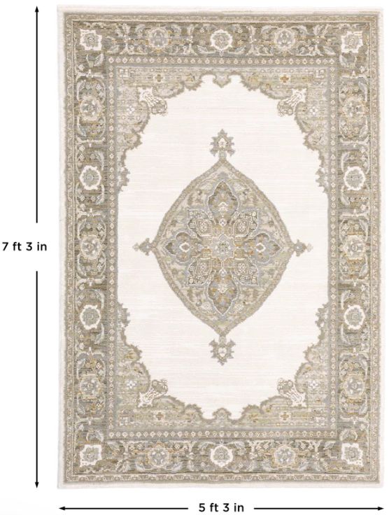Oriental Weavers™ Andorra 5'x7' Style 16 Area Rug-2