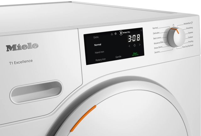 Miele T1 4.0 Cu. Ft. White Edition Lotus White Ventless Dryer-3