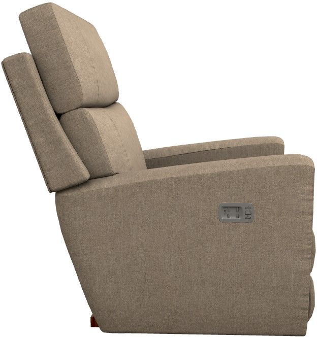 La-Z-Boy® Apollo Khaki Power Rocking Recliner with Headrest and Lumbar-2