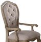 ACME Furniture Chelmsford 2-Piece Antique Taupe/Beige Arm Chair Set-2