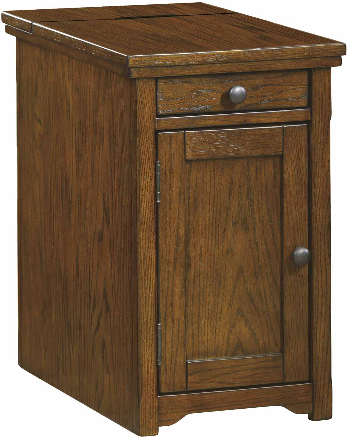 Signature Design by Ashley Laflorn Brown Chairside End Table Roby s Furniture Appliance