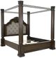 Signature Design by Ashley® Maylee Dark Brown California King Canopy Bed-0