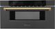 ZLINE Autograph Edition 1.2 Cu. Ft. Black Stainless Steel Microwave Drawer -0