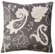 Furniture of America® Nana Dark Gray Throw Pillow-0