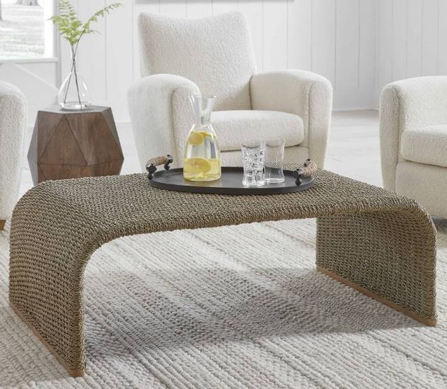 Uttermost® Calabria Brown Coffee Table-1