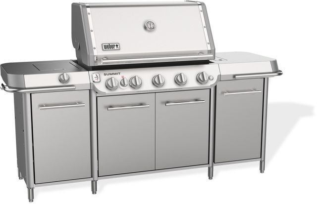 Weber® Summit® GC38 S 5-Burner Stainless Steel Freestanding Liquid Propane Grill-3