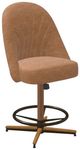 Chromcraft Customizable Landry Swivel Tilt Counter Height Dining Stool-3