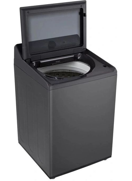 LG 5 Cu. Ft. Platinum Black Impeller Top Load Washer with EasyUnload™ & AI Sensing-2