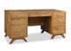 Handstone Tribeca Double Pedestal Executive Desk with Pencil drawer with flip down front-0