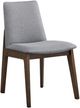 ACME Furniture Kaela 2-Piece Gray/Walnut Side Chair Set-4