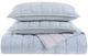 HiEnd Accents Stella 3-Piece Icy Blue King Bedding Bundle-0
