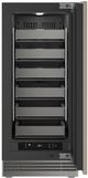 U-Line® Home Collection 15" 2.8 Cu. Ft. Panel Ready Wine Refrigerator with Glass Door-3