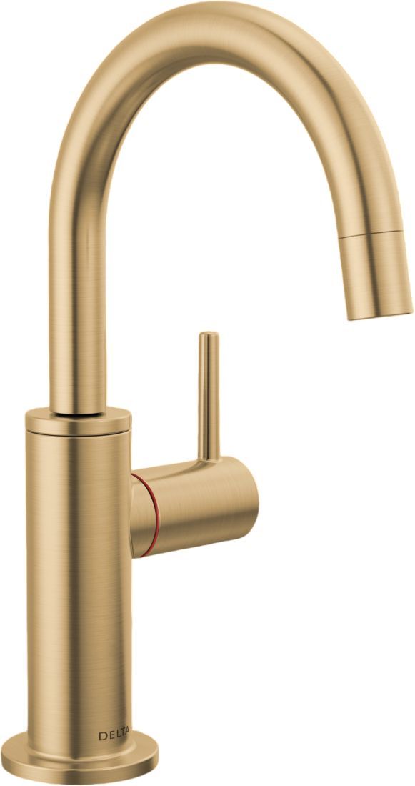 Delta Other Champagne Bronze Contemporary Round Instant Hot Water Dispenser-0