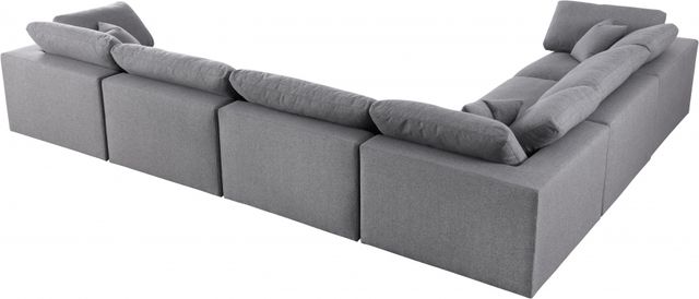 Meridian Furniture Serene 6-Piece Grey Modular Sectional-2