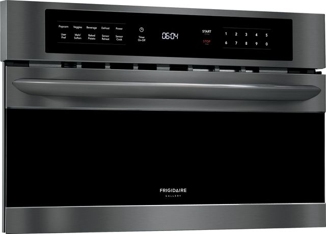 Frigidaire Gallery® 1.6 Cu. Ft. Black Stainless Steel Built In Microwave-3