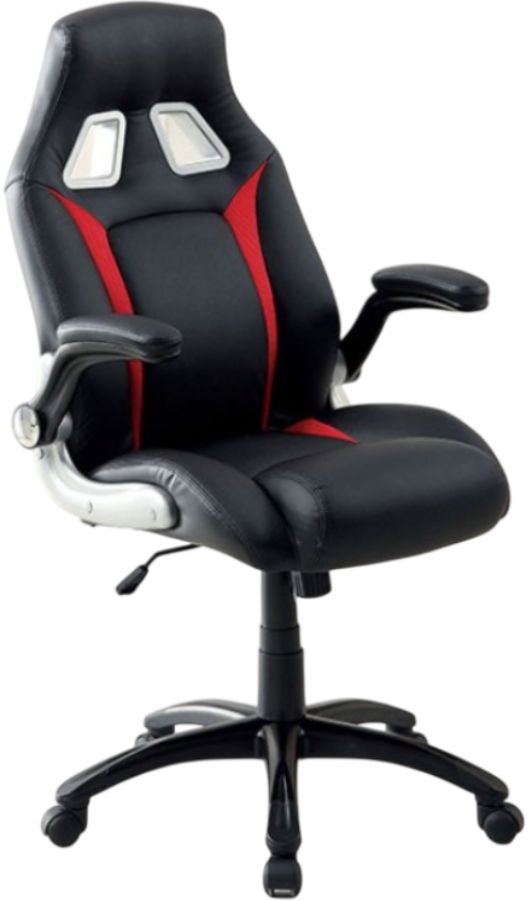 Furniture of America® Argon Black Office Chair-0