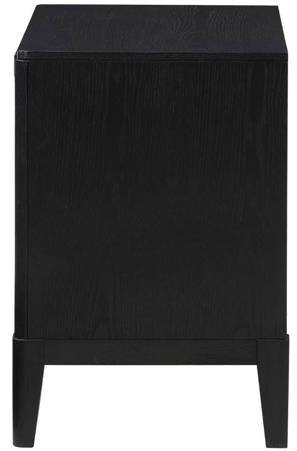 Coaster® Brookmead Black 2-Drawer Nightstand-2