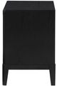 Coaster® Brookmead Black 2-Drawer Nightstand-2