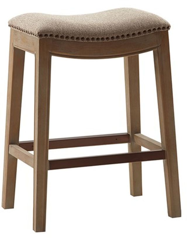 Olliix by Madison Park Linen Belfast Saddle Counter Stool-0