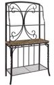 Bernards Tuscan Brown/Dark Bronze Baker’s Rack-0