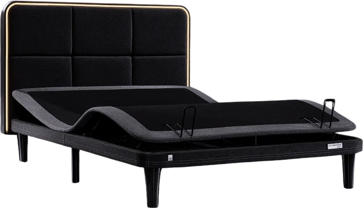Grand lit réglable de Beaudoin ergoSportive™ - Gris/Noir