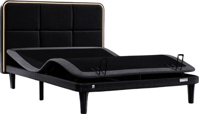 Grand lit réglable de Beaudoin ergoSportive™ - Gris/Noir-0
