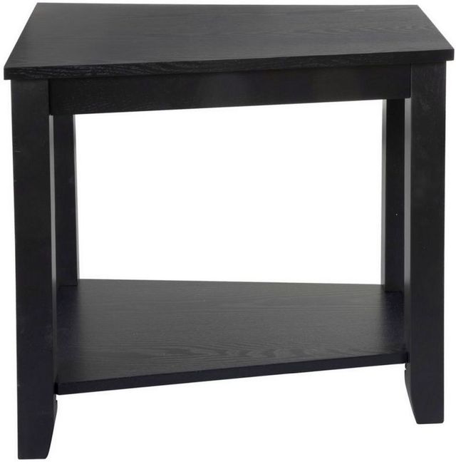 Mazin Furniture Elwell Black Chairside Table-3