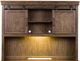 Liberty Furniture Sonoma Road Weather Beaten Bark Credenza Hutch-3
