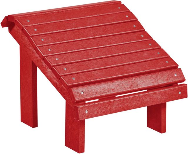 C R Plastic Red Premium Footstool-0